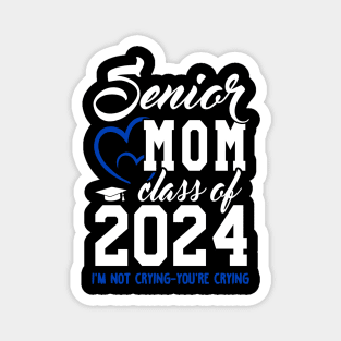 Class of 2024 Senior Gifts Funny Senior Mom Magnet