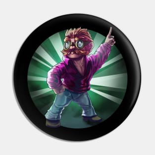 Saturday Fever Gnome Pin