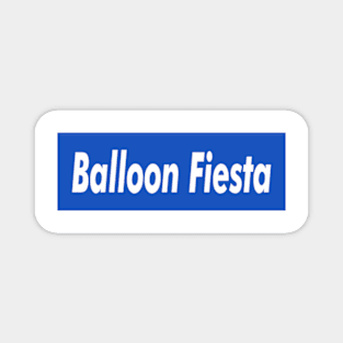 Balloon Fiesta Box Logo Magnet