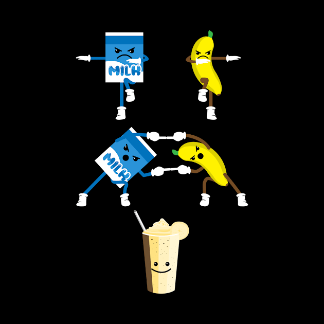 Banana, Milk, Milkshake, Fusion, Shake, Creamy, Fun by Strohalm