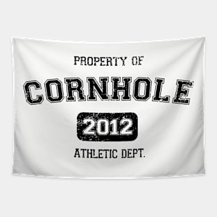 Property of Cornhole Tapestry