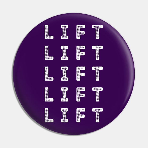 L I F T !!! - A Group where we all pretend to be Ants in an Ant Colony Pin by Teeworthy Designs