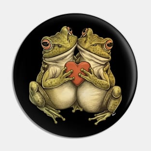 Frog Lover Design Pin