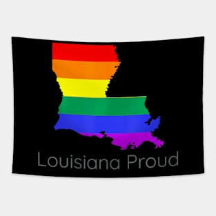 LGBTQ Louisiana Gay Pride Proud  Flag Love is Love Tapestry