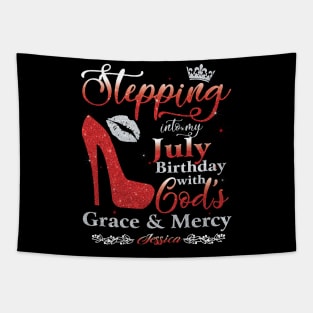 Stepping Into My July Birthday with God's Grace & Mercy Tapestry