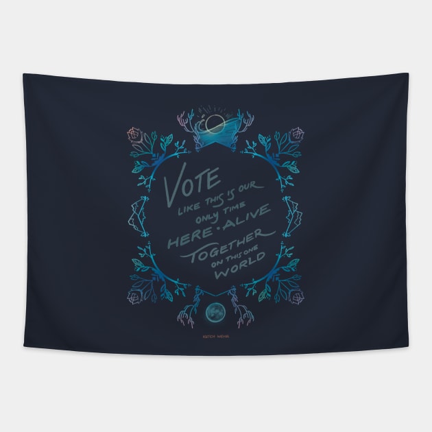 Vote Tapestry by ketchwehr