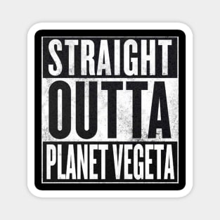 DBZ - Straight Outta Planet Vegeta Magnet