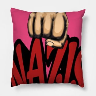 Punch Nazis Pillow