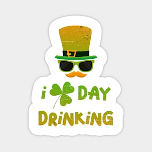 Funny Saint Patricks Day T Shirts for Men Party Shirts for St Pats Funny Drinking Tees Magnet