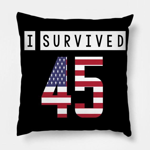 I survived 45 Pillow by Dexter