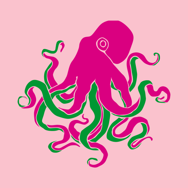 Psicodelic octopus by candelanieto