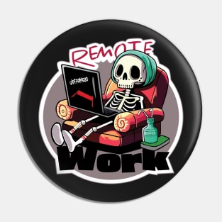 Remote Work Pin