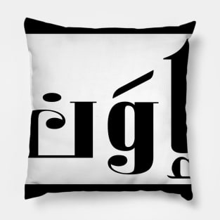 Evan in Cat/Farsi/Arabic Pillow