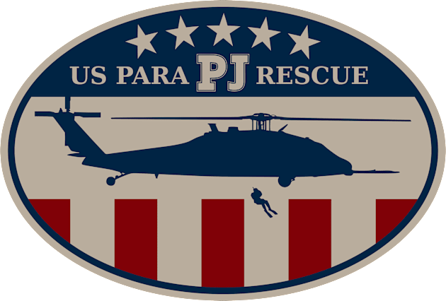 PJ Pararescue - HH-60 Pave Hawk Kids T-Shirt by TCP