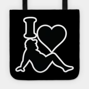 I love chubby men Tote