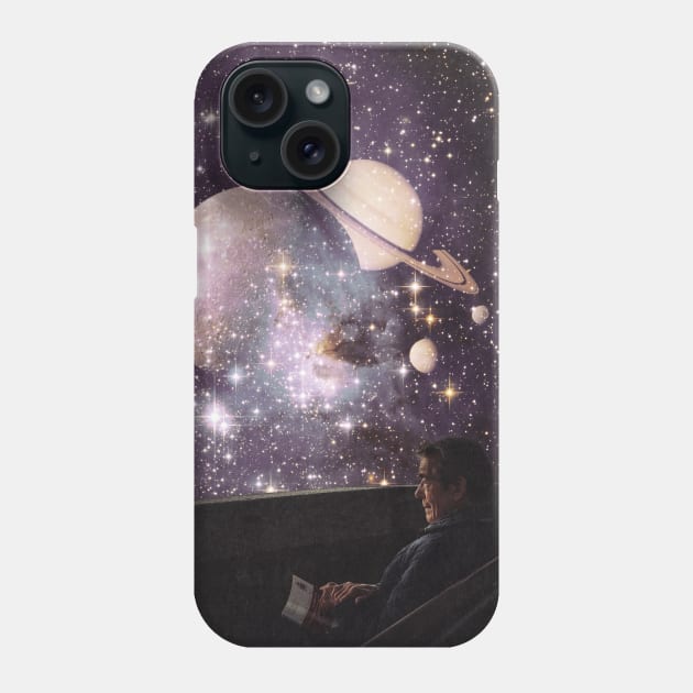 Cosmos Break - Space Aesthetic, Retro Futurism, Sci Fi Phone Case by jessgaspar