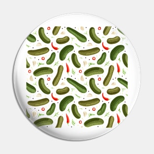 Spicy Pickles Pin