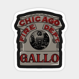 Blake Gallo | Chicago Fire Badge Magnet