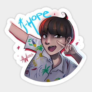 J-hope Break The Silence Sticker for Sale by cloudyarts39