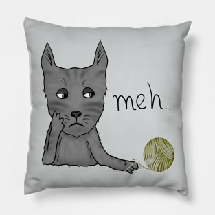 Meh cat Pillow