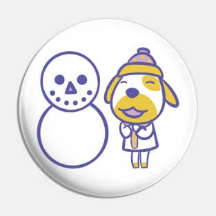 Goldie and Snowboy Pin