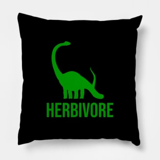 Herbivore Dinosaur vegans gifts Pillow