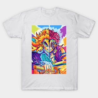 RENGOKU - HASHIRA DO FOGO - DEMON SLAYER - KIMETSU NO YAIBA - TSHIRT FULL