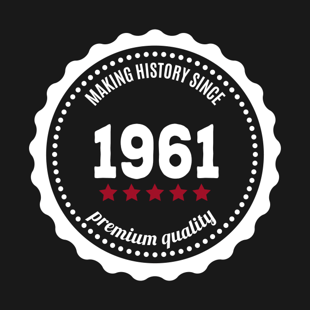 Making history since 1961  badge by JJFarquitectos