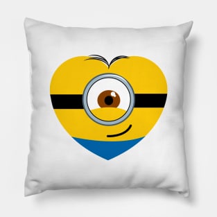 minion heart Pillow