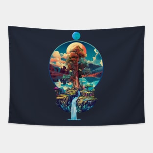 Redwood Waterfalls Tapestry