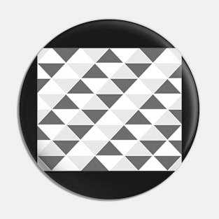 Abstract Triangles pattern - gray and white. Pin