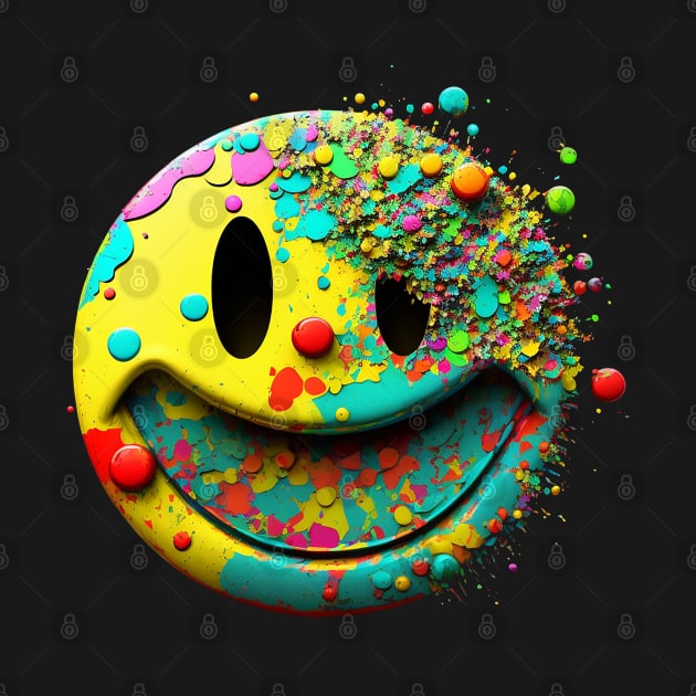 Pop Culture Smiley Face by Alonesa