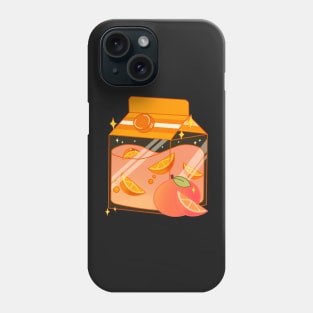 Orange Juice Box Phone Case