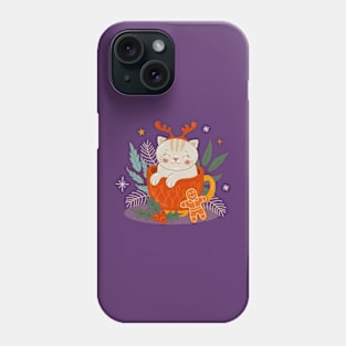 halloween cat Phone Case