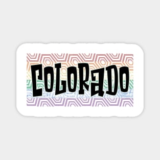 LGBTQ PRIDE EQUAL USA COLORADO Magnet