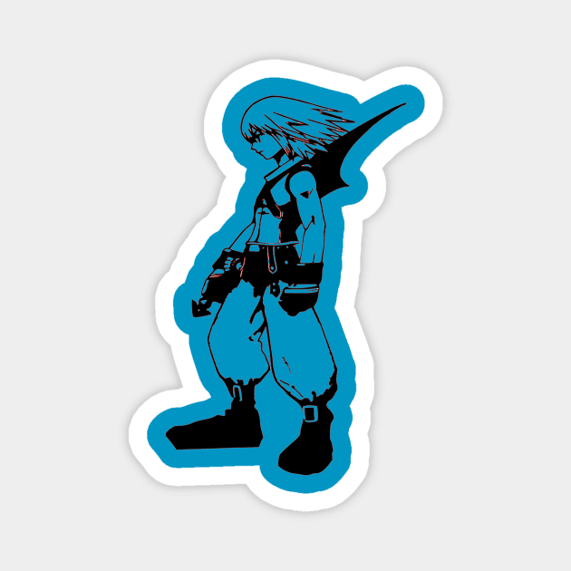 Kingdom Hearts Riku Magnet by OtakuPapercraft