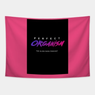 Perfect Organism "Outrun" logo Tapestry