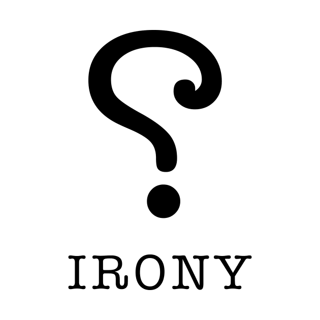 Irony Symbol by info@dopositive.co.uk