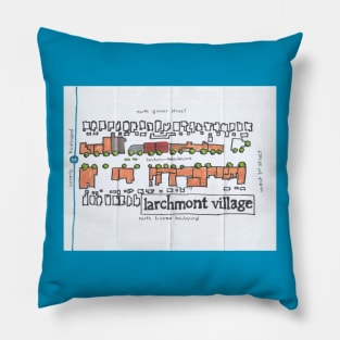 Larchmont Village Pillow