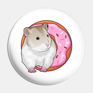 Hamster Donut Pin