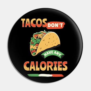 Do tacos have any calories? Pin