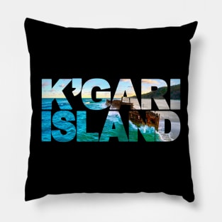 K'GARI ISLAND - Queensland Australia Maheno Pillow