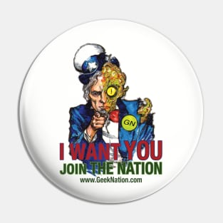 Alien Uncle Sam Pin