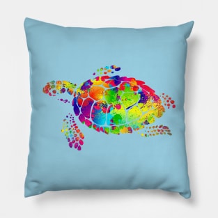 I Love Turtles Pillow