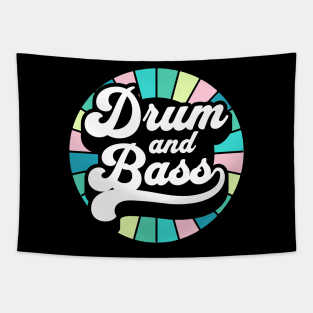 DRUM AND BASS  - Color Wheel Tapestry