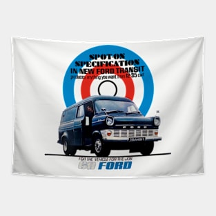 FORD TRANSIT - 60s ad Tapestry