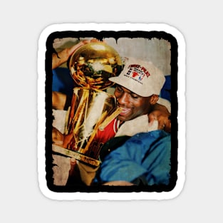 Michael Jordan Championship Vintage Magnet