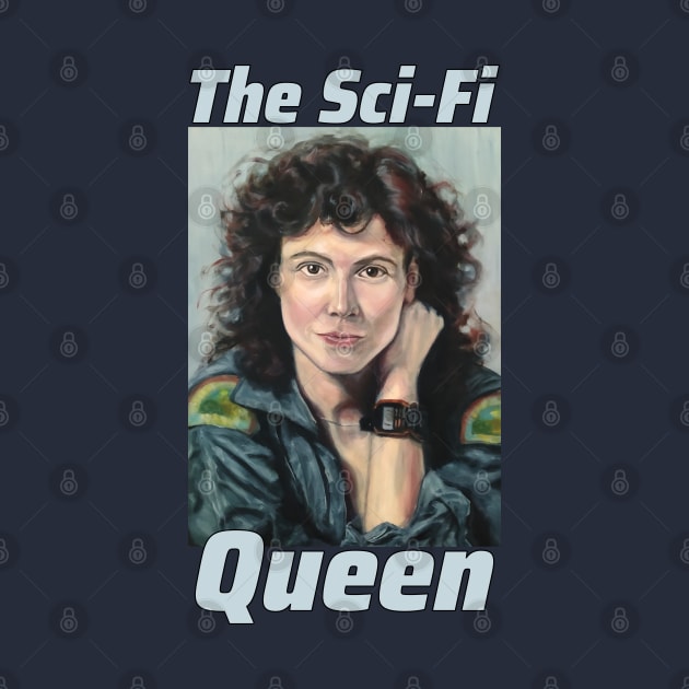The Sci-Fi Queen by SPACE ART & NATURE SHIRTS 