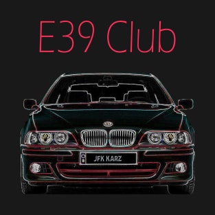 E39 CLUB 5 Series M5 Front & Rear T-Shirt