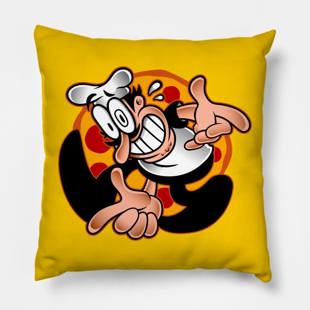 Peppino Adventure Pillow by demonigote